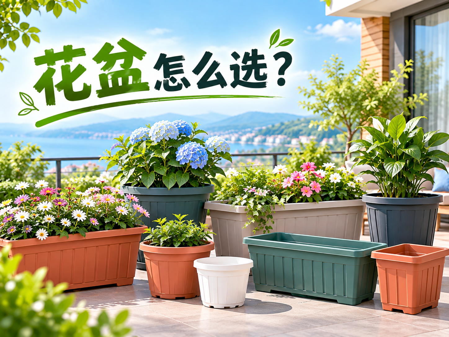 户外花盆怎么选？实用性最重要